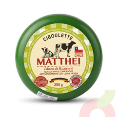 Queso Especiado Ciboulette Matthei 250Gr