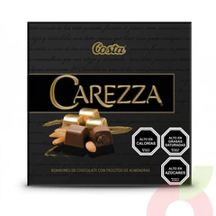 Bombones Trocitos Almendras Carezza Costa 210Gr