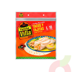 Tortillas Tacos y Fajitas L Pancho Villa 280Gr 10 Unidades