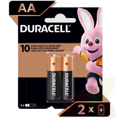 Pila Duracell AA 2 Unidades