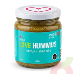 Hummus Lenteja & Almendra Love Co 220Gr