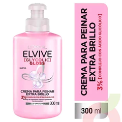 Crema Para Peinar Extra Brillo Elvive 300Gr