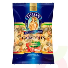 Pasta Caracoles 3 Sabores Talliani 400Gr