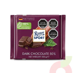 Chocolate Oscuro Ritter Sport 100Gr