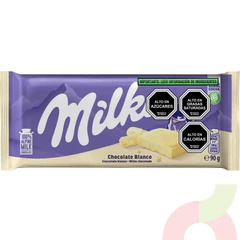 Chocolate Blanco Milka 90Gr