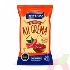Bolsa Ají Crema Chileno Traverso 1Kg
