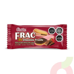 Galleta Bi Chocolate Frutilla Frac Costa 110Gr