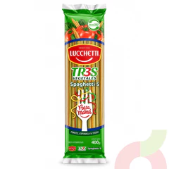 Spaghetti N°5 3 Vegetales Lucchetti 400Gr