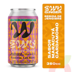 Ginger Beer Maracuyá Cardamomo Ewu 350Ml