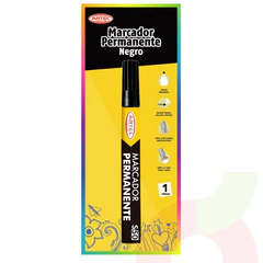 Marcador Permanente Red Artel Negro