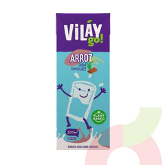 Bebida Arroz Chocolate Vilay Go! 200Ml