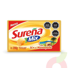 Margarina Mix con Mantequilla Sureña 200Gr