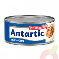 Atún en Agua Desmenuzado Antartic 140Gr - 91Gr Drenado