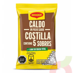 Caldo Costilla Maggi 35Gr 5 Unidades