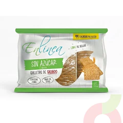 Galletas Salvado Sin Azúcar En Línea 585Gr 14 Unidades