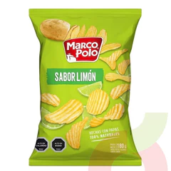Papas Fritas Marco Polo Limón 180gr