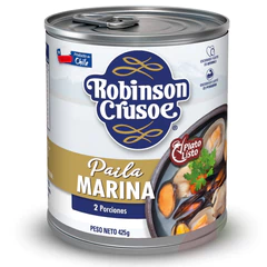 Paila Marina Robinson Crusoe 425Gr - 200Gr Drenado