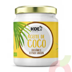 Aceite Coco Orgánico Extra Virgen Koe 500Gr