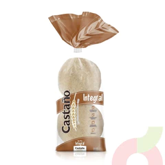 Pan Pita Integral Castaño 300Gr 8 Unidades