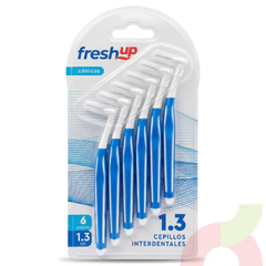 Cepillos Interdentales 1.3 Cónicos Fresh Up 6 Unidades