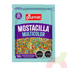 Mostacilla Multicolor Gourmet 100Gr