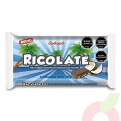 Chocolate Ricolate Ambrosoli 90Gr