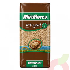Arroz Integral G1 Miraflores 1Kg
