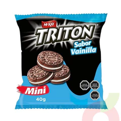 Galletas Mini Triton Vainilla Mckay 40Gr