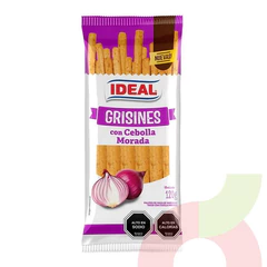 Grisinis con Cebolla Morada Ideal 120Gr