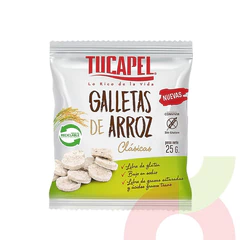 Galletas de Arroz Clásicas Tucapel 25Gr