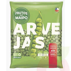 Arvejas Frutos del Maipo 500Gr 