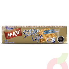Galletas de Soda Light Mckay 180Gr