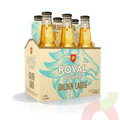Pack Cerveza Gold Royal Guard 355Cc 6 Unidades