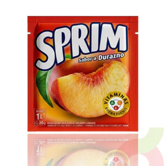 Jugo en Polvo Durazno Sprim 20Gr