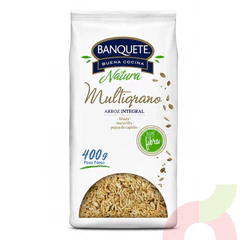 Arroz Integral Multigrano Banquete 400Gr