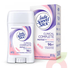 Desodorante Crema Clinical Lady Speed Stick 55Gr