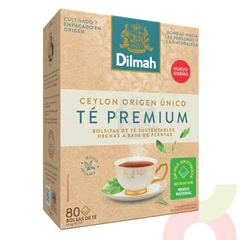 Té Ceylon Premium Dilmah 144Gr 80 Unidades