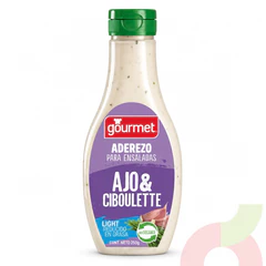 Aderezo Light Ajo & Ciboulette Gourmet 250Gr