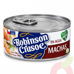 Machas en Agua Robinson Crusoe 190Gr - 100Gr Drenado