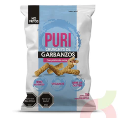 Crunchys de Garbanzos Pasta de Maní Puri 25Gr