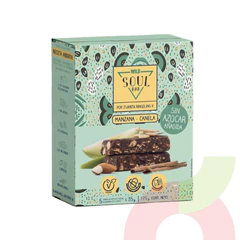 Barras de Cereal Manzana Canela Wild Soul 5 Unidades