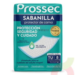 Sabanilla Protector Cama TU Prossec 8 Unidades 