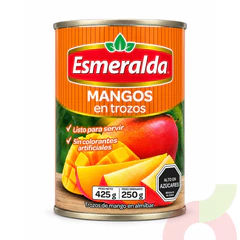 Mangos en Trozos Esmeralda 425Gr - 250Gr Drenado