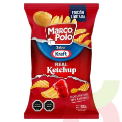 Papas Fritas Marco Polo Kraft Real Ketchup 180gr