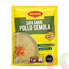 Sopa Sabor Pollo Sémola Maggi 68Gr
