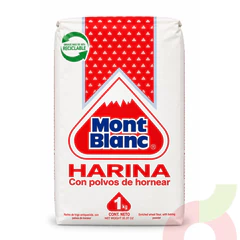 Harina Con Polvos de Hornear Mont Blanc 1Kg 
