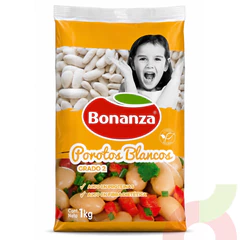 Porotos Blancos G2 Bonanza 1Kg 