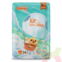 Pañales Air Cool Kids XXG Chikool 14 Unidades