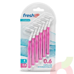 Cepillos Interdentales 0.6 Cilíndricos Fresh Up 6 Unidades