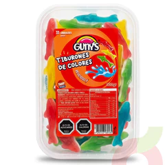 Tiburones de Colores Gunys 300Gr